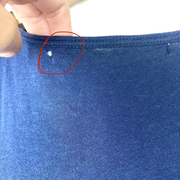 Michael Stars Silk Dress Sandwashed Sleeveless Muscle Tank Navy OS Fits All - Picture 12 of 16